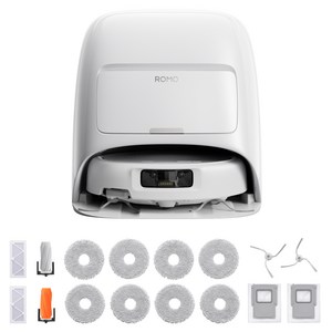 DJI ROMO S 로봇청소기 + 액세서리 키트 세트
