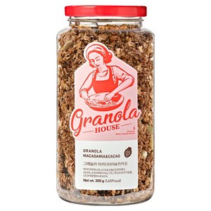 그래놀라하우스 마카다미아 앤 카카오, 300g, 1개