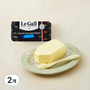 르갈 프렌치 고메 버터, 250g, 2개