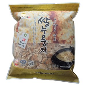 황실미가 국내산 누룽지, 3kg, 1개