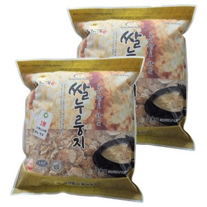 황실미가 국내산 누룽지, 3kg, 2개