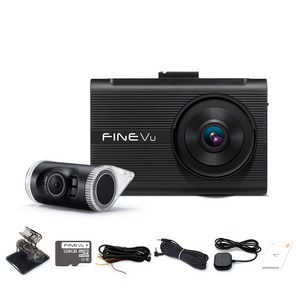 파인뷰 X6 NEW 5GHz 와이파이 전후방 FHD 2채널 차량용 블랙박스