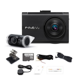 파인뷰 X6 NEW 5GHz 와이파이 전후방 FHD 2채널 차량용 블랙박스