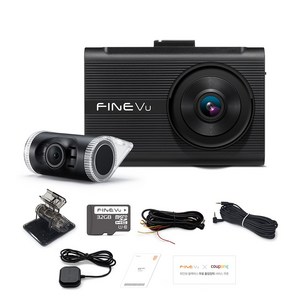 파인뷰 X6 NEW 5GHz 와이파이 전후방 FHD 2채널 차량용 블랙박스