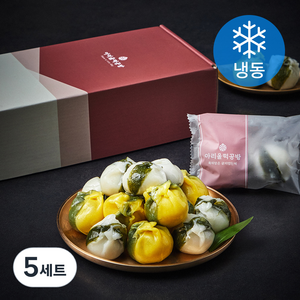 아리울떡공방 굳지않는 모듬 복주머니떡 선물세트 600g (냉동), 5세트