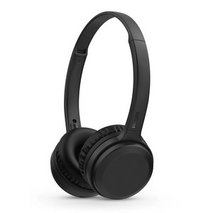 필립스 초경량 무선 블루투스헤드폰 TAH1108 블랙 패시브노이즈캔슬링(PNC) 15시간