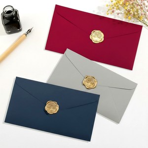 인디케이 정성 용돈봉투 10p + 스티커 10p 세트, 혼합색상, 2개