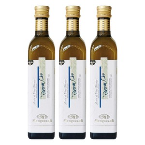 멩가졸리 화이트 와인 비네가 아세토 디 비노 와인식초, 500ml, 3개
