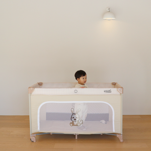 몽키버니 유아용 스윗 드림 5초컷 휴대용 접이식 침대 풀세트