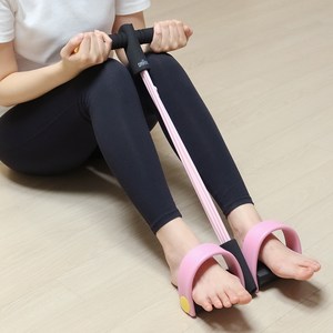 다이어트학교 로잉밴드 운동기구, 블랙 + 핑크, 발판길이 26cm ..., 1개