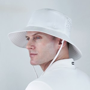 루페오 타공 와이드챙 골프 버킷햇, L, 화이트, 1개