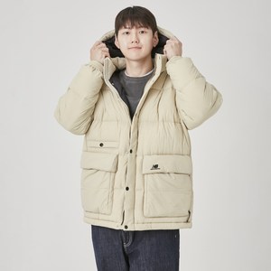 뉴발란스 남녀공용 UNI 뉴보이 아웃포켓 구스다운 점퍼