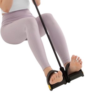 다이어트학교 로잉밴드 운동기구, 블랙, 발판(26cm) 손..., 1개