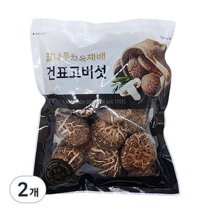 버섯꽃필때 건표고버섯동고, 100g, 2개