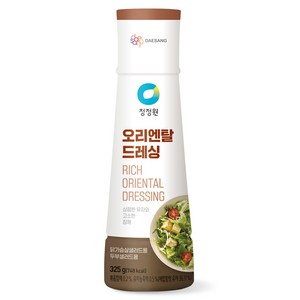 청정원 오리엔탈드레싱, 325g, 1개