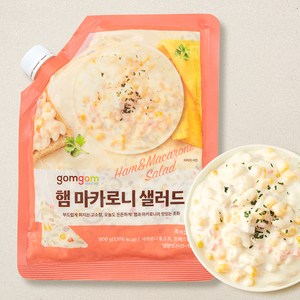 곰곰 햄 마카로니 샐러드, 500g, 1개