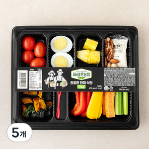 All바른농장 건강한 한끼식단 One, 470g, 5개