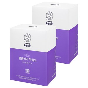 카페베네 마노 콜롬비아 마일드 원두커피믹스 180P