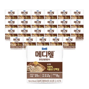 메디웰 완전균형영양식 오곡맛, 150ml, 24개