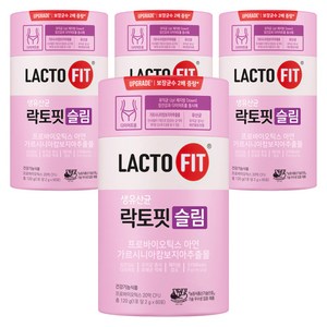 락토핏 슬림 유산균, 120g, 4개