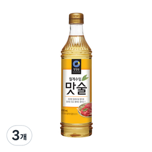 청정원 월계수잎 맛술, 830ml, 3개