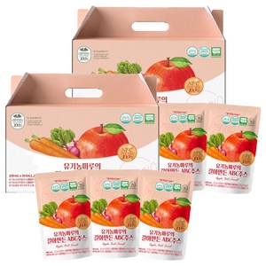 유기농마루 갈아만든 ABC 주스, 3L, 2개