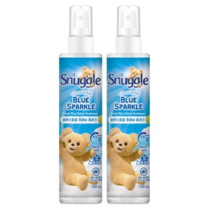 스너글 블루 스파클 프레시 플러스 섬유탈취제 본품, 150ml, 2개
