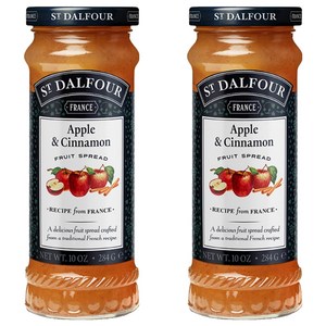 샹달프 애플 & 시나몬잼, 284g, 2개