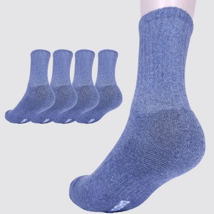 다두리 이중쿠션 장목 스포츠양말, M(250-280m..., 그레이, 5세트