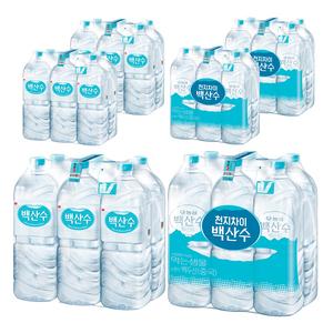 백산수 무라벨 생수 2L 18p + 백산수 2L 18p