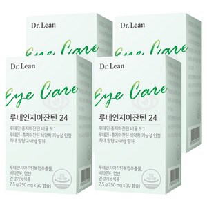 닥터린 루테인 지아잔틴 24, 30정, 4개