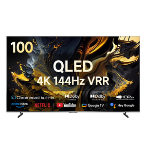 샤오미 4K UHD QLED TV, 254cm(100인치), 스마트 TV, 벽걸이형, 방문설치