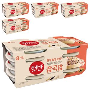 햇반 잡곡밥, 210g, 40개