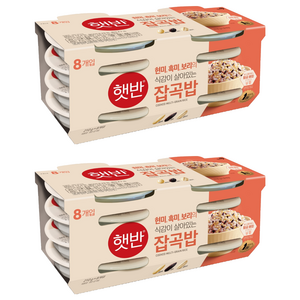 햇반 잡곡밥, 210g, 16개