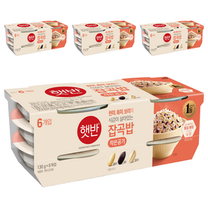 햇반 잡곡밥, 130g, 24개