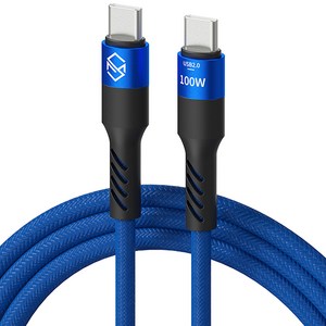 신지모루 단선 방지 100W C타입-C타입 PD 초고속 충전 케이블