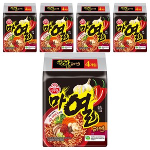 오뚜기 마열라면 120g, 20개