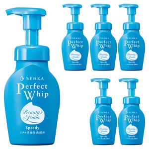 센카 퍼펙트 휩 스피디 클렌징 폼, 150ml, 6개