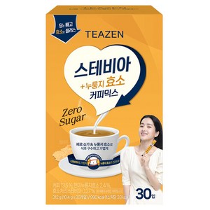 티젠 스테비아 누룽지효소 커피믹스, 10.4g, 30개입, 1개