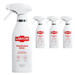 랩신 V3 항균 스프레이 살균제, 410ml, 4개