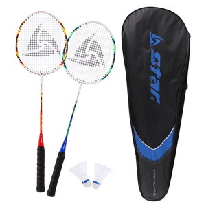 스타스포츠 스피드랠리 1.0 배드민턴라켓 4종 세트
