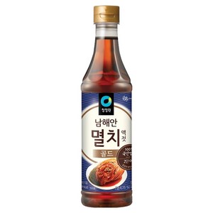 청정원 남해안 멸치액젓 골드, 1kg, 1개