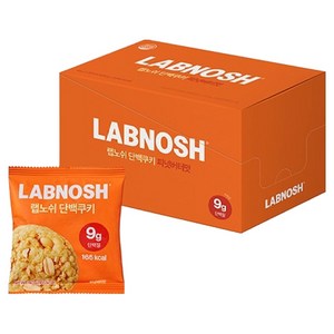 랩노쉬 단백쿠키 피넛버터맛, 40g, 10개