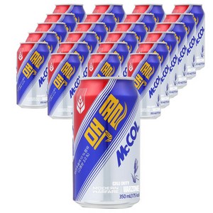 맥콜 캔, 350ml, 24개