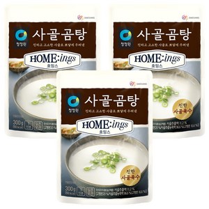 청정원 호밍스 사골곰탕, 300g, 3개