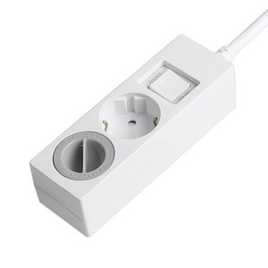 스윗홈 과부하차단 절전 멀티탭 2구 HOME-MO16A2A + 안전커버 1p