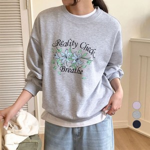 아피나르 그래픽 Reality 스웻셔츠