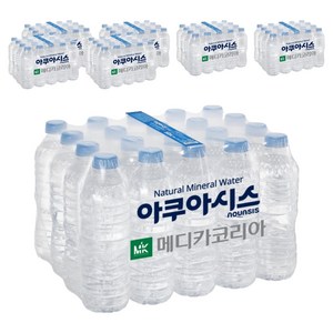 아쿠아시스 생수 무라벨, 500ml, 140개