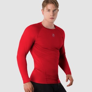 아르메데스 남성용 테크핏 긴팔 축구 야구 등산 라이딩 트래킹 베이스레이어 언더레이어 상의 AR-141