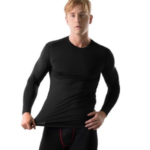 아르메데스 남성용 무지테크핏 언더레이어 긴팔 AR-52